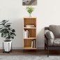 vidaXL Aparador de madera de ingeniería roble Sonoma 34,5x32,5x90 cm vidaXL Aparador de madera de ingeniería roble Sonoma 34,5x32,5x90 cm