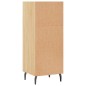 vidaXL Aparador de madera de ingeniería roble Sonoma 34,5x32,5x90 cm vidaXL Aparador de madera de ingeniería roble Sonoma 34,5x32,5x90 cm