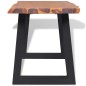 vidaXL Banco de madera de acacia maciza 145 cm vidaXL Banco de madera de acacia maciza 145 cm