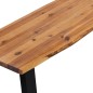 vidaXL Banco de madera de acacia maciza 145 cm vidaXL Banco de madera de acacia maciza 145 cm
