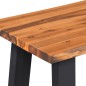 vidaXL Banco de madera de acacia maciza 145 cm vidaXL Banco de madera de acacia maciza 145 cm