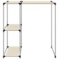 vidaXL Estantería sobre lavadora hierro color crema 87x55x90,5 cm vidaXL Estantería sobre lavadora hierro color crema 87x55x90,5 cm