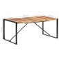 vidaXL Mesa de comedor madera maciza con acabado sheesham 180x90x75 cm vidaXL Mesa de comedor madera maciza con acabado sheesham 180x90x75 cm
