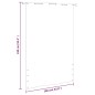 vidaXL Toldo pantalla para balcón tela oxford blanco 160x240 cm vidaXL Toldo pantalla para balcón tela oxford blanco 160x240 cm
