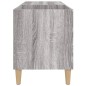vidaXL Mueble discos madera contrachapada gris sonoma 84,5x38x48 cm vidaXL Mueble discos madera contrachapada gris sonoma 84,5x38x48 cm
