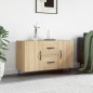 vidaXL Aparador de madera de ingeniería roble Sonoma 100x36x60 cm vidaXL Aparador de madera de ingeniería roble Sonoma 100x36x60 cm