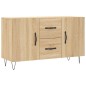 vidaXL Aparador de madera de ingeniería roble Sonoma 100x36x60 cm vidaXL Aparador de madera de ingeniería roble Sonoma 100x36x60 cm
