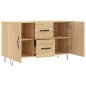 vidaXL Aparador de madera de ingeniería roble Sonoma 100x36x60 cm vidaXL Aparador de madera de ingeniería roble Sonoma 100x36x60 cm