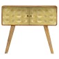 vidaXL Aparador de madera maciza de mango 90x30x77 cm