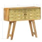 vidaXL Aparador de madera maciza de mango 90x30x77 cm
