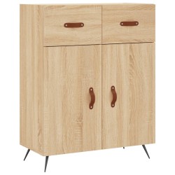 vidaXL Aparador de madera de ingeniería roble Sonoma 69,5x34x90 cm