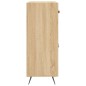 vidaXL Aparador de madera de ingeniería roble Sonoma 69,5x34x90 cm vidaXL Aparador de madera de ingeniería roble Sonoma 69,5x34x90 cm