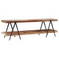 vidaXL Mueble para TV de madera maciza reciclada 160x40x50 cm vidaXL Mueble para TV de madera maciza reciclada 160x40x50 cm