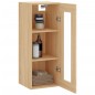 vidaXL Armario de pared roble Sonoma 34,5x34x90 cm vidaXL Armario de pared roble Sonoma 34,5x34x90 cm