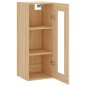 vidaXL Armario de pared roble Sonoma 34,5x34x90 cm vidaXL Armario de pared roble Sonoma 34,5x34x90 cm