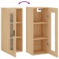 vidaXL Armario de pared roble Sonoma 34,5x34x90 cm vidaXL Armario de pared roble Sonoma 34,5x34x90 cm