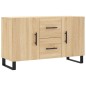 vidaXL Aparador de madera de ingeniería roble Sonoma 100x36x60 cm vidaXL Aparador de madera de ingeniería roble Sonoma 100x36x60 cm