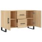 vidaXL Aparador de madera de ingeniería roble Sonoma 100x36x60 cm vidaXL Aparador de madera de ingeniería roble Sonoma 100x36x60 cm