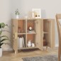 vidaXL Aparador de madera de ingeniería roble Sonoma 90x34x80 cm vidaXL Aparador de madera de ingeniería roble Sonoma 90x34x80 cm