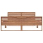 vidaXL Estructura de cama madera de teca maciza 140x200 cm vidaXL Estructura de cama madera de teca maciza 140x200 cm