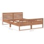 vidaXL Estructura de cama madera de teca maciza 140x200 cm vidaXL Estructura de cama madera de teca maciza 140x200 cm