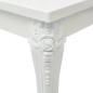 vidaXL Mesa de comedor 80x80x76 cm blanco brillante vidaXL Mesa de comedor 80x80x76 cm blanco brillante