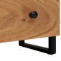 vidaXL Mesitas de noche 2 uds madera maciza de acacia 40x33x46 cm vidaXL Mesitas de noche 2 uds madera maciza de acacia 40x33x46 cm