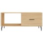 vidaXL Mesa de centro madera contrachapada roble Sonoma 90x50x40 cm vidaXL Mesa de centro madera contrachapada roble Sonoma 90x50x40 cm