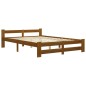 vidaXL Estructura de cama madera maciza pino marrón miel 180x200 cm vidaXL Estructura de cama madera maciza pino marrón miel 180x200 cm