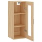 vidaXL Armario de pared roble Sonoma 34,5x34x90 cm vidaXL Armario de pared roble Sonoma 34,5x34x90 cm