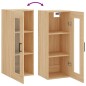 vidaXL Armario de pared roble Sonoma 34,5x34x90 cm vidaXL Armario de pared roble Sonoma 34,5x34x90 cm
