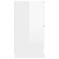 vidaXL Aparador madera contrachapada blanco brillante 70x35,5x67,5 cm vidaXL Aparador madera contrachapada blanco brillante 70x35,5x67,5 cm