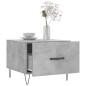 vidaXL Mesa de centro madera de ingeniería gris hormigón 50x50x40 cm vidaXL Mesa de centro madera de ingeniería gris hormigón 50x50x40 cm