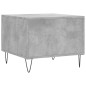 vidaXL Mesa de centro madera de ingeniería gris hormigón 50x50x40 cm vidaXL Mesa de centro madera de ingeniería gris hormigón 50x50x40 cm