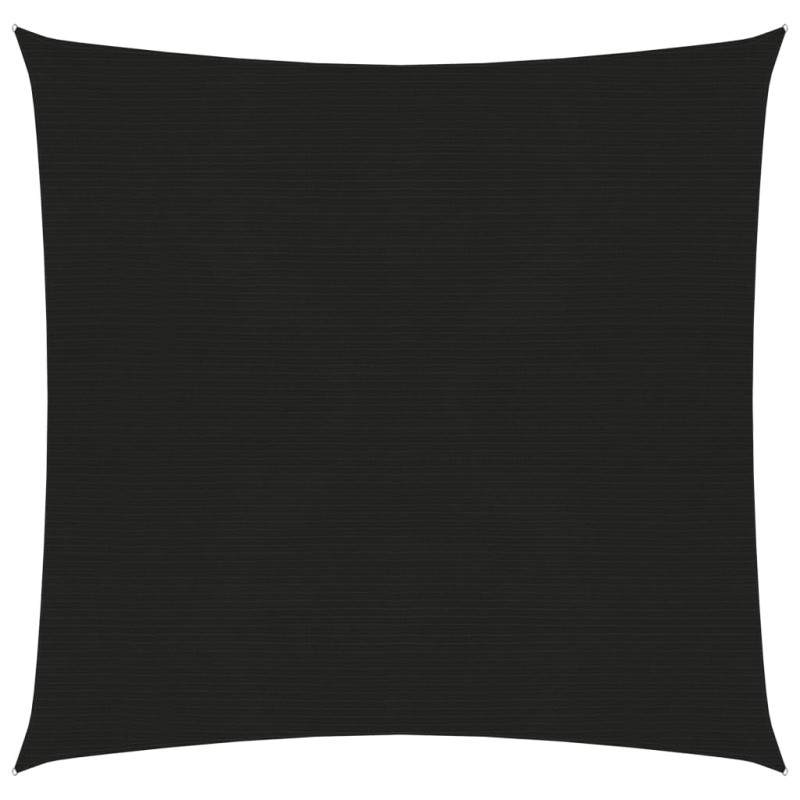 vidaXL Toldo de vela HDPE negro 160 g/m² 4,5x4,5 m vidaXL Toldo de vela HDPE negro 160 g/m² 4,5x4,5 m