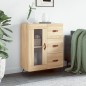 vidaXL Aparador de madera de ingeniería roble Sonoma 69,5x34x90 cm vidaXL Aparador de madera de ingeniería roble Sonoma 69,5x34x90 cm