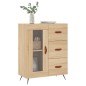 vidaXL Aparador de madera de ingeniería roble Sonoma 69,5x34x90 cm vidaXL Aparador de madera de ingeniería roble Sonoma 69,5x34x90 cm