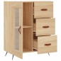 vidaXL Aparador de madera de ingeniería roble Sonoma 69,5x34x90 cm vidaXL Aparador de madera de ingeniería roble Sonoma 69,5x34x90 cm