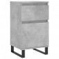 vidaXL Aparador madera de ingeniería gris hormigón 40x35x70 cm vidaXL Aparador madera de ingeniería gris hormigón 40x35x70 cm
