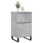 vidaXL Aparador madera de ingeniería gris hormigón 40x35x70 cm vidaXL Aparador madera de ingeniería gris hormigón 40x35x70 cm