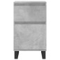 vidaXL Aparador madera de ingeniería gris hormigón 40x35x70 cm vidaXL Aparador madera de ingeniería gris hormigón 40x35x70 cm