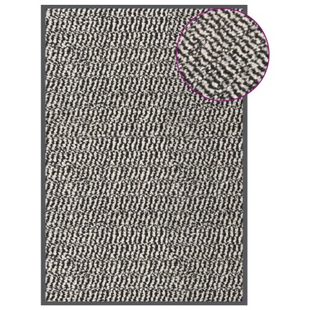 vidaXL Felpudo de nudo marrón claro 60x60 cm