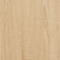 vidaXL Mueble para TV madera contrachapada roble ahumado 80x36x50 cm