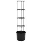 vidaXL Macetero para tomates polipropileno antracita Ø29,5x115 cm vidaXL Macetero para tomates polipropileno antracita Ø29,5x115 cm