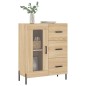 vidaXL Aparador de madera de ingeniería roble Sonoma 69,5x34x90 cm vidaXL Aparador de madera de ingeniería roble Sonoma 69,5x34x90 cm