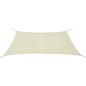 vidaXL Toldo de vela rectangular HDPE 2x4m crema vidaXL Toldo de vela rectangular HDPE 2x4m crema
