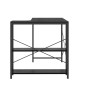 vidaXL Escritorio de ordenador madera de ingeniería negro 110x72x70 cm vidaXL Escritorio de ordenador madera de ingeniería negro 110x72x70 cm
