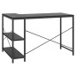 vidaXL Escritorio de ordenador madera de ingeniería negro 110x72x70 cm vidaXL Escritorio de ordenador madera de ingeniería negro 110x72x70 cm