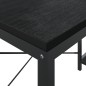 vidaXL Escritorio de ordenador madera de ingeniería negro 110x72x70 cm vidaXL Escritorio de ordenador madera de ingeniería negro 110x72x70 cm