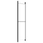  vidaXL Biombo divisor de 5 paneles de tela blanco 250x220 cm